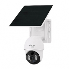 IP-камера видеонаблюдения Xiaomi Xiaovv Solar PTZ 4G Camera P9 (XVV-1130S-P9-4G) уличная, с солнечной батареей Global (white)