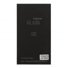 Защитное стекло Tempered Glass 3D для Samsung Galaxy S6 Edge + 0,33 мм (белое)