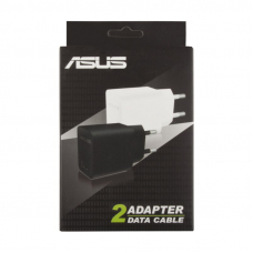 СЗУ Asus 2А с выходом USB + кабель Micro USB (белое/коробка)