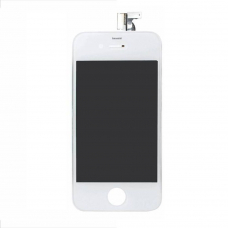LCD дисплей для Apple iPhone 4 с тачскрином, 1-я категория, класс АА (белый)