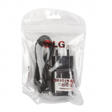 СЗУ для LG (5V - 1.8A) + кабель Micro USB (черное/европакет)