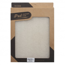 Силиконовый чехол TPU Case для iPad Air 2  прозрачный с серой рамкой (коробка)