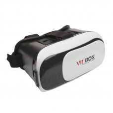 Очки виртуальной реальности VR BOX (черные с белым/коробка)
