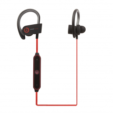 Bluetooth гарнитура Power2Wireless вставные (черные с красным/коробка)