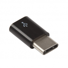 Переходник Micro USB на USB Type-C (черный/европакет)