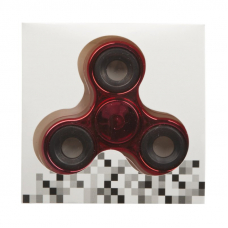 Игрушка антистресс Hand Spinner металлическое покрытие с отверстиями (цвета в ассортименте/коробка)