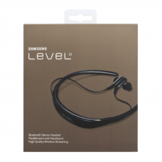 Bluetooth беспроводная гарнитура Samsung Level U (черная/коробка)