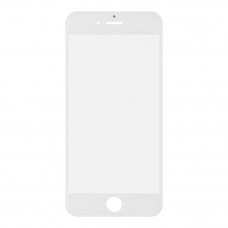 Стекло + OCA  в сборе с рамкой для iPhone 6S олеофобное покрытие (белый)