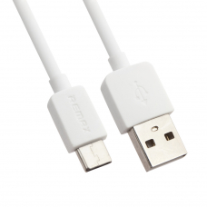 USB кабель REMAX RC-006a Light Type-C, 1м, TPE (белый)