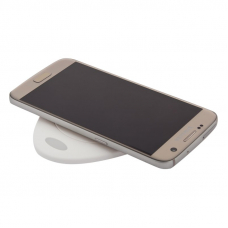 Беспроводное зарядное устройство Wireless Charger Qi в форме капли (белое/коробка)