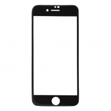Защитное стекло WK Excellence 3D для iPhone SE 2/8/7 0.22 мм c черной рамкой + чехол