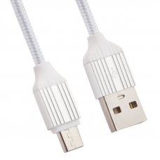 Сетевое зарядное устройство (СЗУ) LDNIO 2 USB выхода 2.4А + кабель Micro USB A2206 черное (коробка)