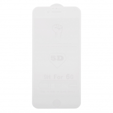 Стекло защитное IS iPhone 6 4,7 5D (белое)