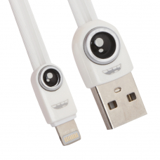 USB кабель REMAX RC-101i Lemen Lightning 8-pin, 1м, TPE (белый)