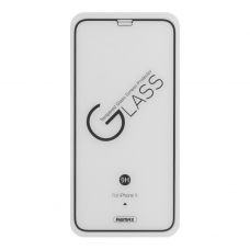 Защитное стекло REMAX GL-09 Perfect на дисплей Apple iPhone Х/Xs/11 Pro, 2.5D, черная рамка, 0.3мм