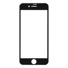 Защитное стекло Baseus PET 3D Tempered Glass для iPhone SE 2/8/7 SGAPIPH8N-PE01 с рамкой 0.23 мм (черное)