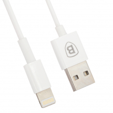USB кабель Baseus Cable CAAPIPH5-02B1 для Apple Lightning 8-pin 1M (белый)