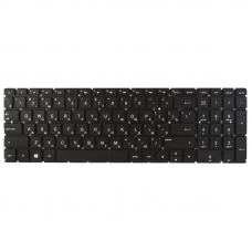 Клавиатура для HP Pavilion 250 G4 G5, 255 G4, 15-af черная без рамки