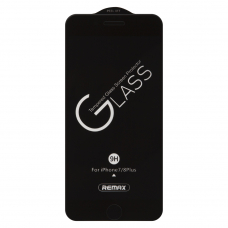 Защитное стекло REMAX GL-27 Medicine на дисплей Apple iPhone 7 Plus/8 Plus, 3D, черная рамка, 0.3мм