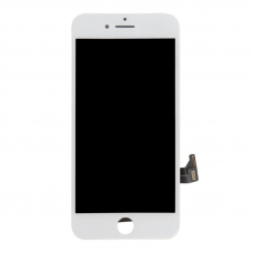 LCD дисплей для Apple iPhone 8/SE2020 с рамкой крепления,(яркая подсветка) белый (AAA) 1-я категория