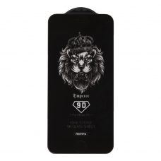 Защитное стекло REMAX GL-32 Emperor на дисплей Apple iPhone SE 2/8/7, 9D, черная рамка, 0.22мм