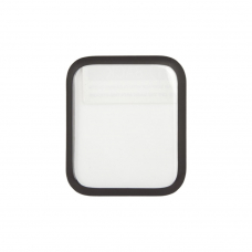 Защитное стекло HOCO Curved для Apple Watch 4 (40 мм), изогнутое, черная рамка, глянцевое, 0.15мм
