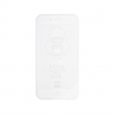 Защитное стекло HOCO G1 Flash Attach для Apple iPhone 7 Plus/8 Plus , 2.5D, белая рамка, глянцевое, 0.33мм