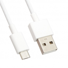 СЗУ для Mi USB выход QC 3.0 Power Adapter + Data Line с кабелем MicroUSB (белое/коробка)