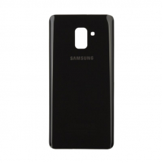 Задняя крышка для Samsung Galaxy A8+ (2018) SM-A730 (черный)