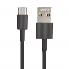 USB кабель REMAX RC-120m Chaino MicroUSB, 0.3м, TPE (черный)