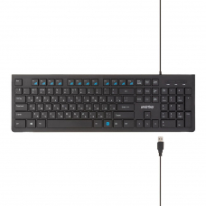 Клавиатура проводная мультимедийная Smartbuy ONE 206 USB черная