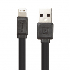 USB кабель REMAX RC-129i Fast Safe Lightning 8-pin, 2.4А, 1м, TPE (черный)