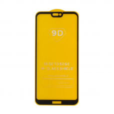 Защитное стекло для Huawei Honor 9I Edge To Edge 9H Glass Shield 9D 0,3 мм (желтая подложка)