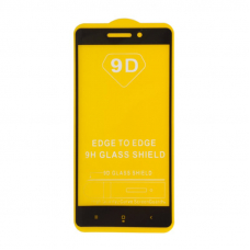 Защитное стекло для Xiaomi Redmi 4A Edge To Edge 9H Glass Shield 9D 0,3 мм (желтая подложка)