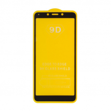 Защитное стекло для Xiaomi Redmi 6A Edge To Edge 9H Glass Shield 9D 0,3 мм (желтая подложка)