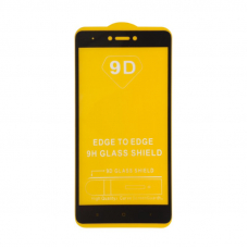 Защитное стекло для Xiaomi Note 4X Edge To Edge 9H Glass Shield 9D 0,3 мм (желтая подложка)