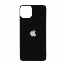 Защитное стекло 2,5D для  iPhone 11 Pro на заднюю часть 0,4 мм (черное)