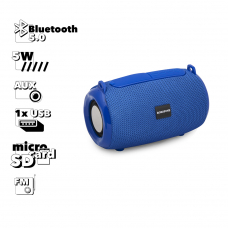 Bluetooth колонка BOROFONE BR4 Horizon Sports BT 5.0, 5W, AUX/microSD/USB/FM (синяя)