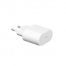 СЗУ USB-C 18W Power Adapter + USB-C кабель Apple Lightning 8-pin (MU7V2ZM/A) (белое/коробка)