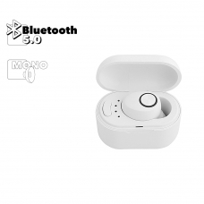 Bluetooth гарнитура BOROFONE BC29 Lambent Mini BT 5.0, моно, внутриканальная (белый)