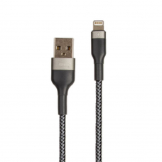 USB кабель REMAX RC-064i Sury 2 Lightning 8-pin, 2.4А, 1м, нейлон (серебрянный)