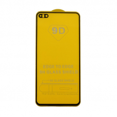 Защитное стекло для Huawei P40 Edge To Edge 9H Glass Shield 9D 0,3 мм (желтая подложка)