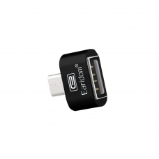 USB OTG Адаптер Earldom ET-OT03 MicroUSB (черный)
