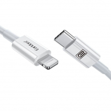 USB-C кабель Earldom EC-086 Lightning 8-pin, 3А, PD18W, 1м, TPE (белый)