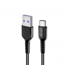 USB кабель Earldom EC-085C USB Type-C 0,25 метра (черный) USB кабель Earldom EC-085C USB Type-C 0,25 метра (черный)