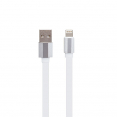 USB кабель BOROFONE BU8 Glory Lightning 8-pin, 2.4А, 1.2м, TPE (белый)