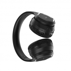 Bluetooth гарнитура HOCO W28 Jorney BT5.0, накладная, громкость +/- (черный)