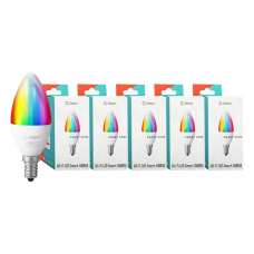 Комплект умных ламп Five Zetton LED RGBW Smart Wi-Fi Bulb E14 5Вт