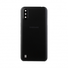 Задняя крышка для Samsung Galaxy A01 SM-A015 (черный)