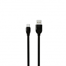 USB кабель Earldom EC-108M MicroUSB, 2.4А, 1м, TPE (черный)